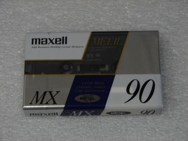 Аудиокассета Maxell MX 90 (EU) (1994 - 1995 г.)