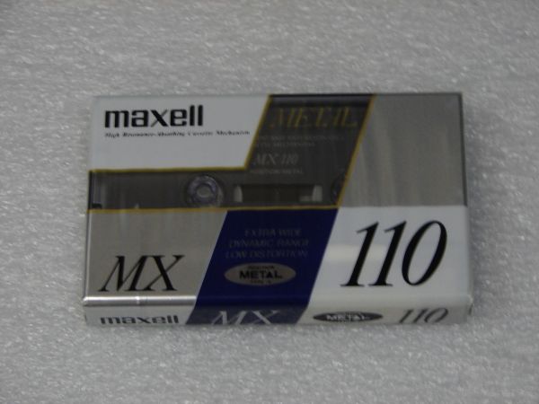 Аудиокассета Maxell MX 110 (EU) (1994 - 1995 г.)