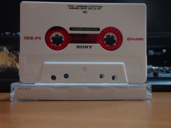 Аудиокассета Sony X1 (PureStyle) 64мин. (Японский рынок) (1997г.)