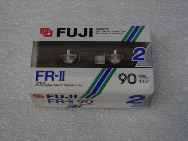 Аудиокассета FUJI FR-II 90 2Pack (EU) (1985 - 1987 г.)