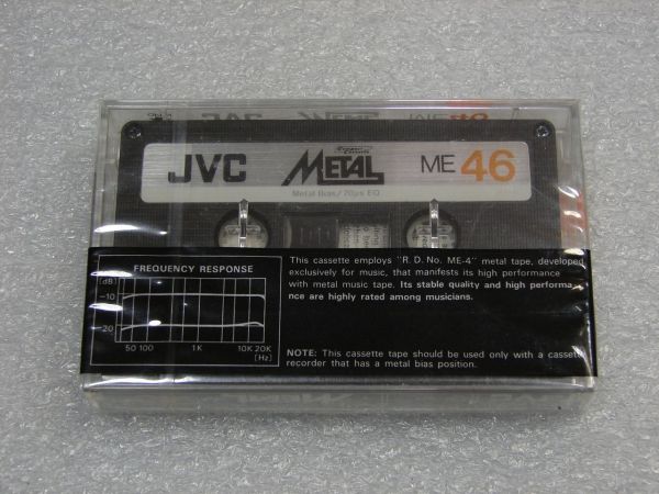 Аудиокассета JVC ME 46 (US) (1981 - 1983 г.)