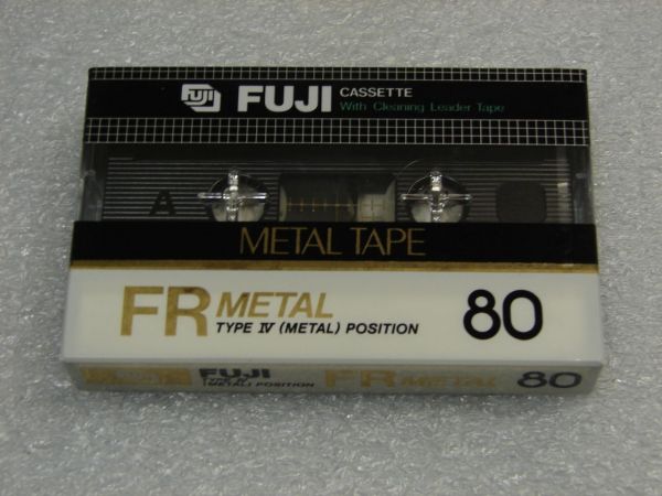 Аудиокассета FUJI FR Metal 80 (JP) (1982 - 1984 г.)