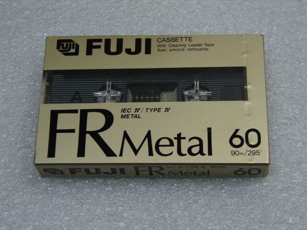Аудиокассета FUJI FR Metal 60 (US) (1989 - 1990 г.)