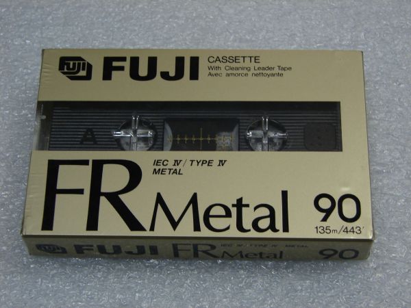 Аудиокассета FUJI FR Metal 90 (US) (1989 - 1990 г.)