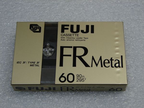 Аудиокассета FUJI FR Metal 60 (EU) (1989 - 1990 г.)
