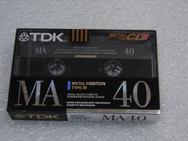 Аудиокассета TDK MA 40 (JP) (1991 г.)