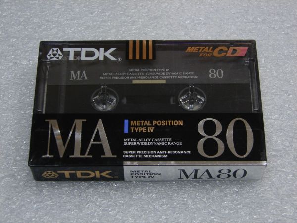 Аудиокассета TDK MA 80 (JP) (1991 г.)