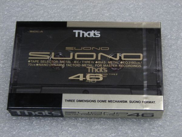 Аудиокассета That's SUONO 46 (EU) (1990 - 1992 г.)