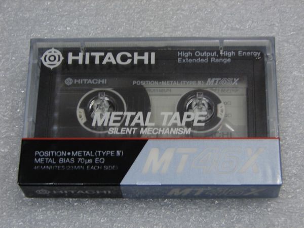 Аудиокассета Hitachi MT-X 46 (JP) (1985 - 1986 г.)