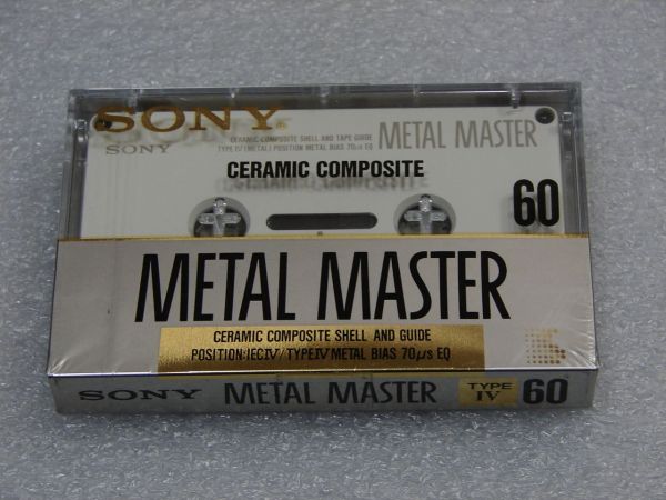 Аудиокассета SONY METAL MASTER 60 (EU) (1990 - 1992 г.)