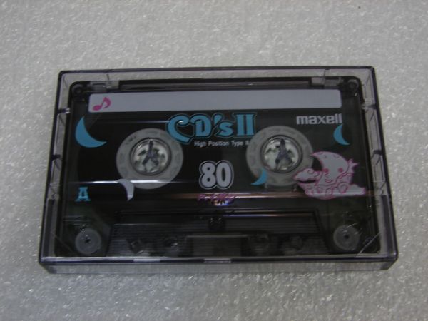 Аудиокассета Maxell CD's 2 80 (Японский рынок) (1995-1996г.)