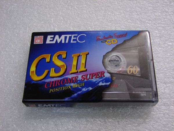 Аудиокассета Emtec CS II Chrome Super 60 (EU)