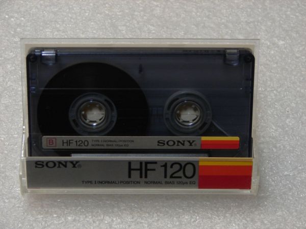 Аудиокассета SONY HF 120 (JP) (1985 г.) used