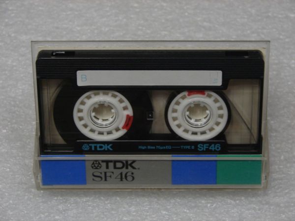 Аудиокассета TDK SF 46 (JP) (1987 - 1988 г.) used