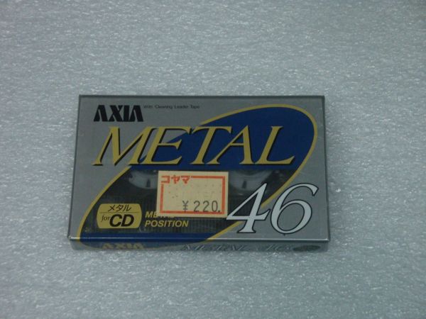 Аудиокассета Axia Metal 46 (JP) (1990 г.)
