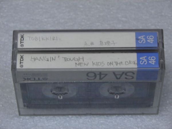 Аудиокассета TDK SA 46 (JP) (1987 - 1988 г.) used