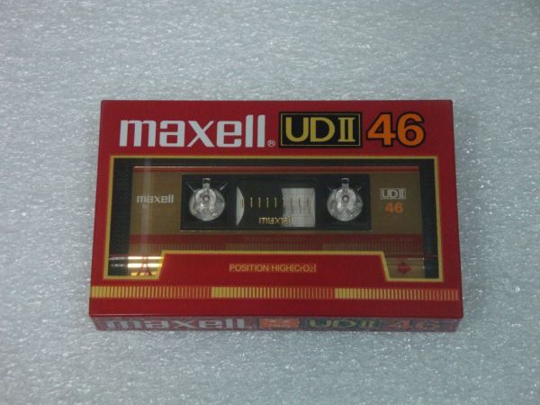 Аудиокассета Maxell UDII 46 (JP) (1985 - 1987 г.)