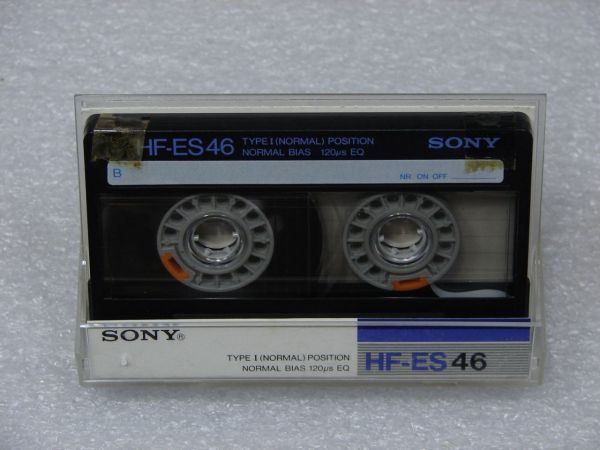 Аудиокассета SONY HF-ES 46 (JP) (1986 - 1987 г.) used