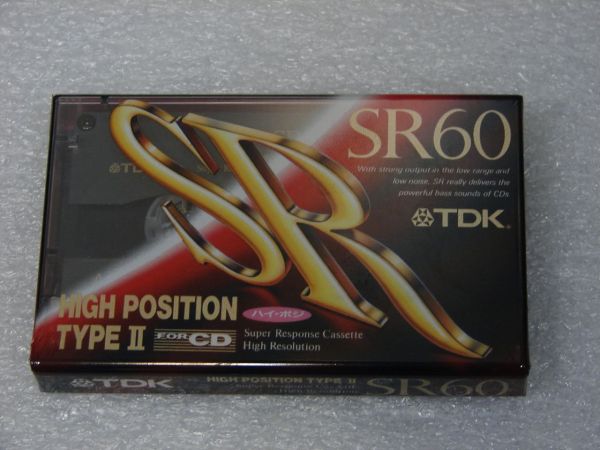 Аудиокассета TDK SR 60 (JP) (1992 - 1993 г.)