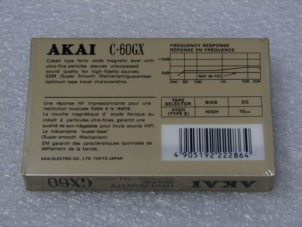 Аудиокассета AKAI GX 60