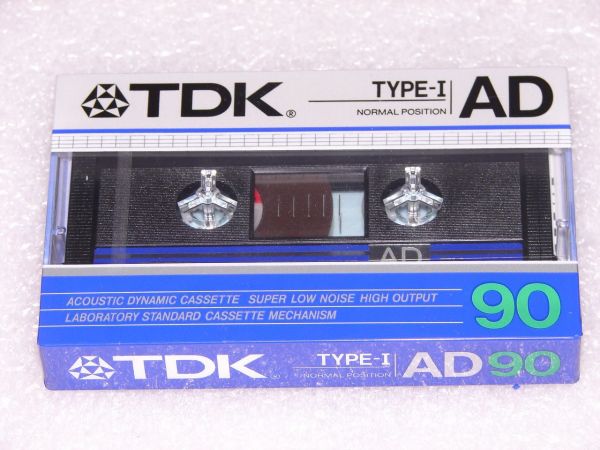 Аудиокассета TDK AD 90 (EU) (1986 - 1987 г.)