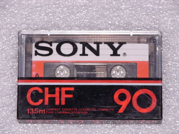 Аудиокассета SONY CHF 90 (EU) (1978 - 1981 г.)