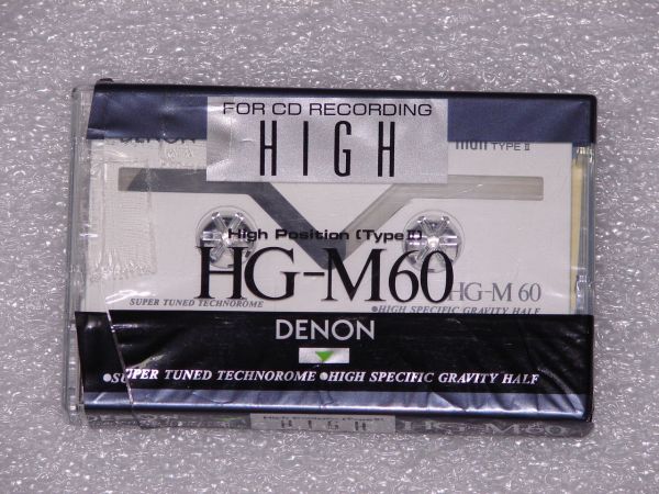 Аудиокассета DENON HG-M 60 (JP) (1991 г.)