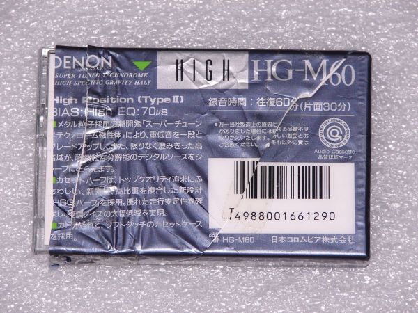 Аудиокассета DENON HG-M 60 (JP) (1991 г.)