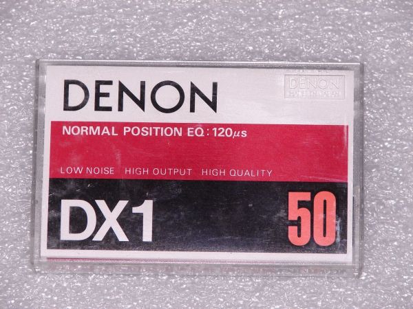 Аудиокассета Denon DX1 50 (JP) (1978 - 1980 г.)