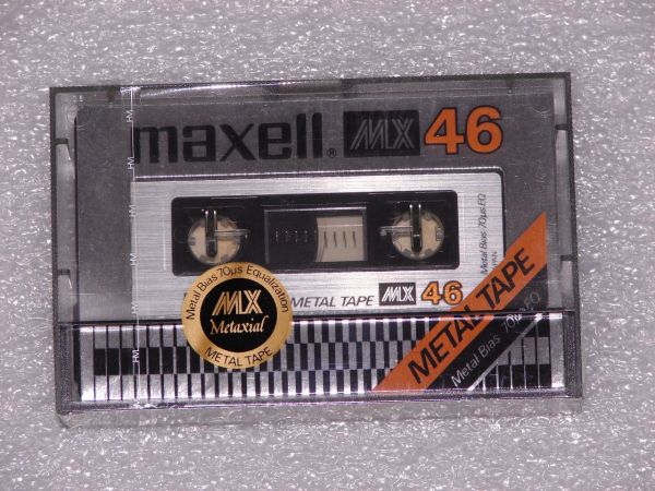 Аудиокассета Maxell MX 46 (JP) (1980 - 1982 г.)