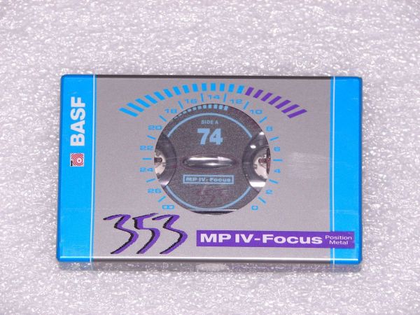 Аудиокассета BASF 353 MP IV-Focus 74 (EU) (1994 - 1995 г.)