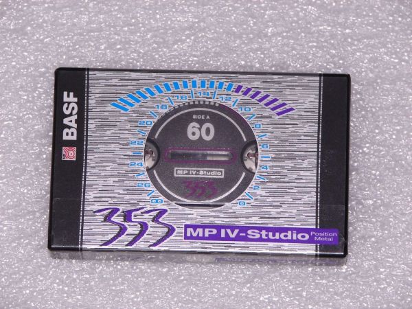 Аудиокассета BASF 353 MP IV-Studio 60 (EU) (1994 - 1995 г)