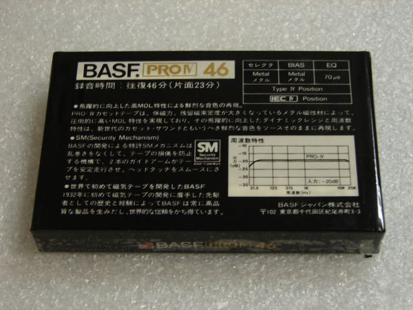 Аудиокассета BASF PRO IV 46 (JP) (1982 - 1984 г.)