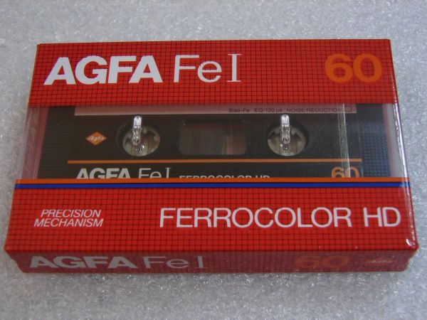 Аудиокассета Agfa Ferrocolor HD 60 (EU) (1982 - 1985 г.)