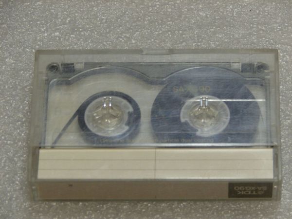 Аудиокассета TDK SA-XG 90 (US) (1985 - 1986 г.) Used