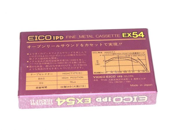 Аудиокассета EICO EX 54