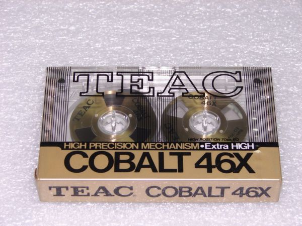 Аудиокассета TEAC COBALT 46X (1986 - 1987 г.)