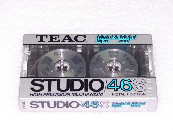 Аудиокассета TEAC STUDIO 46S (1984 - 1985 г.)