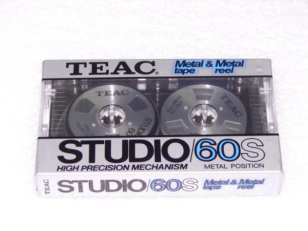 Аудиокассета TEAC STUDIO 60S (1984 - 1985 г.)