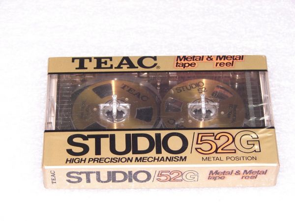 Аудиокассета TEAC STUDIO 52G (1984 - 1985 г.)