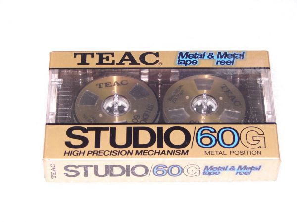 Аудиокассета TEAC STUDIO 60G (1984 - 1985 г.)
