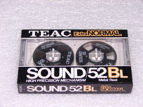 Аудиокассета TEAC Sound 52Bl (1984 - 1985 г.)