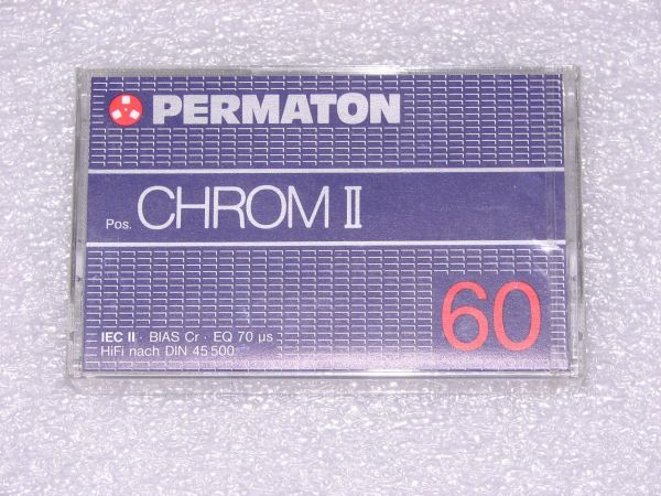 Аудиокассета Permaton Chrome 2 60