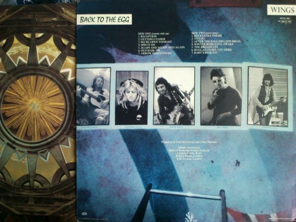 Wings (Paul McCartney) - Back To the Egg (LP)