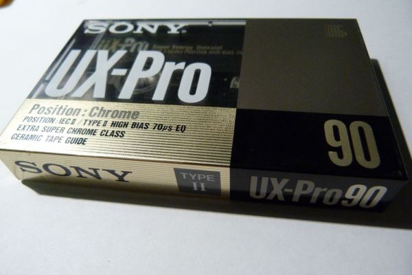 Аудиокассета SONY UX-PRO 90 (EU) (1990 - 1992 г.)