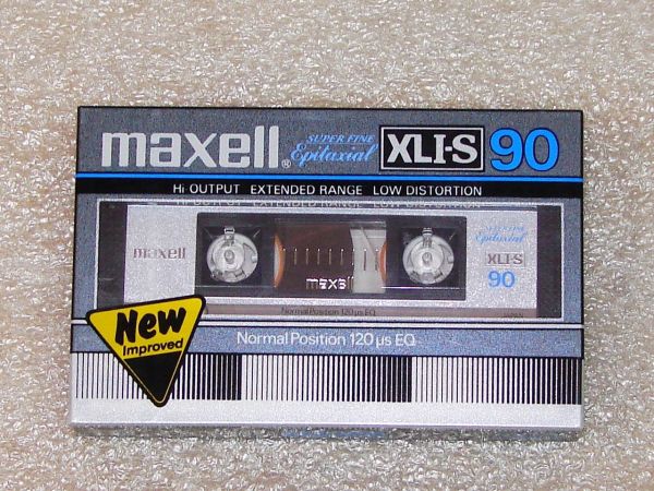 Аудиокассета Maxell XLI-S 90 (JP) (1982 - 1984)
