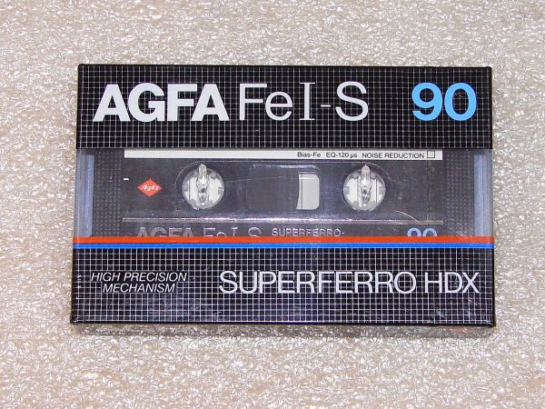 Аудиокассета Agfa SuperFerro HDX 90 (1982 - 1985 г.)