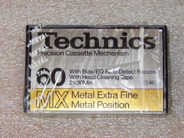 Аудиокассета TECHNICS MX 60 (EU) (1979 - 1981 г.)