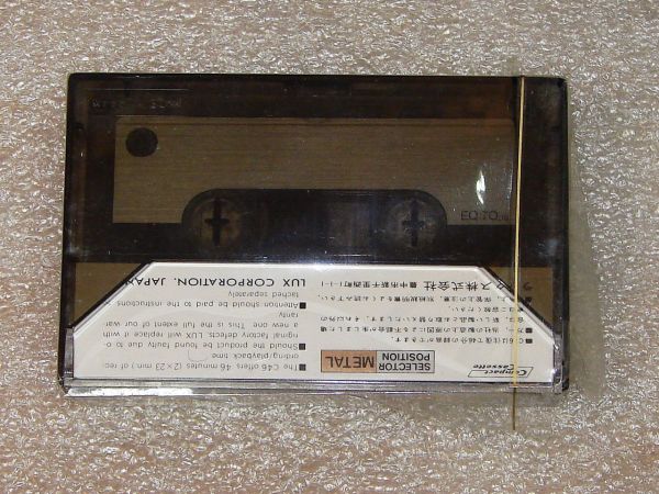 Аудиокассета Luxman XM-IV 60 (1978 - 1982 г. )