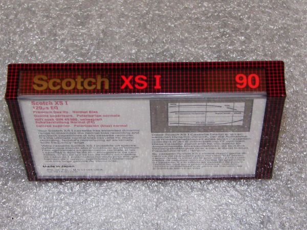 Аудиокассета Scotch XSI 90 (US) (1982 - 1986 г.)